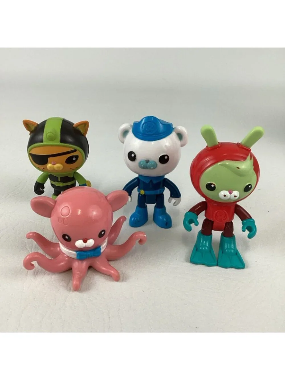 Octonauts Gup A Deluxe Vehicle Kwazii Tweak Captain Barnacles w Figures Bundle